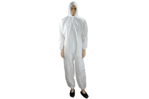 Junlong Disposable Microporous Coverall Type 5,6 Biodegradable PPE Anti-Static Waterproof Features for Cleanroom Use Wholesale