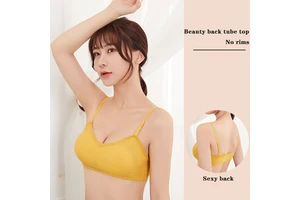 Hot Sale Ladies Fitness Yoga Sports Bra Wireless Running Sports Bra