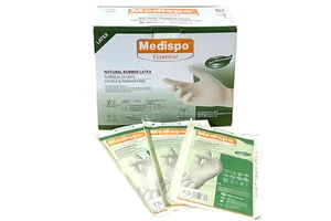 Wholesale Packaged In Pairs Disposable Medical-Grade Sterile Dental Beauty Surgical Latex Gloves Natural Latex Safety Gloves