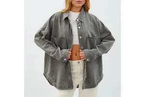 High Quality Wholesale Elegant Women Ladies Denim Jeans Jacket
