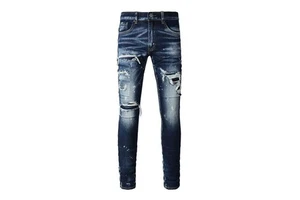 Cheap Rate Men's High Street Straight 6-Pocket Cargo Denim Jeans Plus Size Softener Fabric Washed Custom Logos OEM Service