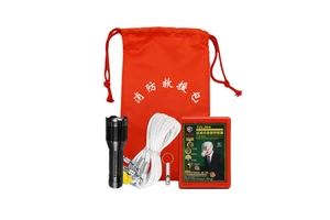 5-Piece Fire Safety Kit Essential Firefighting Equipment Rescue Tools for Home Rental Properties Safety Inspection Escape Tools