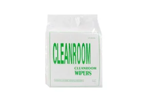 Highly Absorbent 55% Cellulose 45% Polyester Hydroentangled Nonwoven Blend 20cm*20cm 53gsm Cleanroom Wipe Paper Safety Product