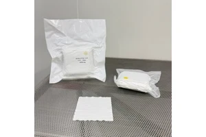 ESD Safe Microfiber Cleanroom Wipes Low Lint for Critical Cleaning With Microfiber Material