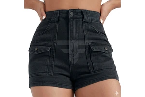 Ladies Short Jeans High Rise Denim Young Girls Sexy Tight Shorts for Women Cotton Pants Summer Denim Shorts for Women