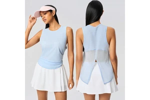2025 Women's Breathable Sports Quick Dry Yoga Fitness Gym Tank Top for Running Breathable Yoga Vest Top