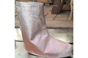 Aluminium Shoes Cover Fire Safety Shoes Cover Composite Aluminium Foil Heat Insulation Shoes Cover