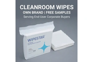 WIPESTAR Cleanroom Wiping Cloth Lint Free Clean Room Wipes For Removing Adhesive From Touchscreens Cleaning Wiper