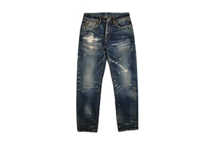 Men's Jeans Long Pantalon Cargo Denim with Slim Fitting Straight Leg Casual Style Pants