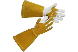 Heat Resistant Polyethylene Safety Gloves 10 Inch Full Textured 11 oz Fire Proof Durable Anti-Slip Tear-Resistant Straight Cuff