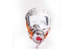 Self Rescue Full Face Fire Escape Smoke Gasmask Anti Dust Pollution 30 Min Service Life Aluminum Foil Cloth YUANJIAN TZL30