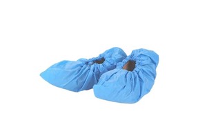 High Quality Disposable Anti-Slip PE Overshoes Non-Woven Dustproof Shoe Covers for Safety
