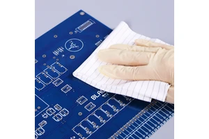 High Quality 98% Polyester 2% Conductive Wire Lint-Free ESD Safe Cleanroom Wipes Made of Microfiber