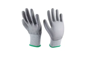 Factory Direct Wholesale Anti-Slip Industrial Guantes PU Mechanic Work Safety Cut-Resistant Level 5 Construction Coated Gloves