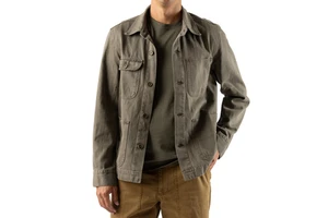 Premium Quality Casual Men's Winter Denim Jacket With Stand Collar Custom Colors & Front Logo All Sizes Available OEM Service