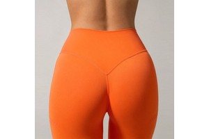 Custom Logo Nylon Active Wear Fitness Leggings Apparel Workout Gym Pants Butt Lifting Yoga Leggings Women Sportswear