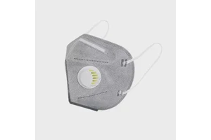 Healthy Breathing Dustproof Safeguard High Quality Kn95 Grey Face Mask With Valve