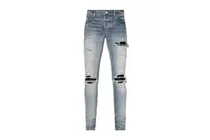 Luxury Men's Fashion Jeans Vintage Ripped Jeans Men Stacked Denim High Quality Stretch Pants Cowboy Jeans