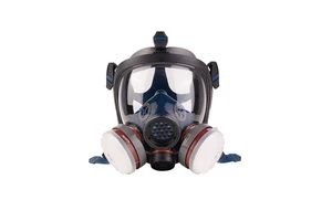 Painting Full Face Mask Hot Selling Double Cartridges Respirator