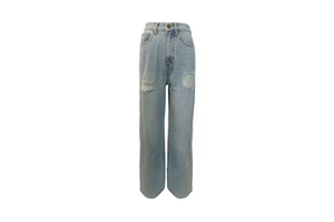 Women's Jeans Clothing Women's Straight Leg Jeans High Waist Women's Ripped Jeans