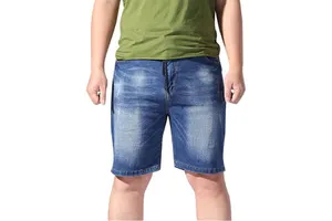 Breathable Casual Mens Denim Shorts | High Quality Cotton Straight Fit | Quick Dry Eco-Friendly Lightweight Summer Wear | Low