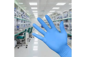 4 Mil Thick Nitrile Gloves Latex-Free Powder-Free with Textured Grip 4 Sizes for Multipurpose Use Disposable Safety Gloves