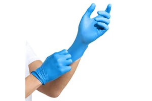 Powder-Free Nitrile Disposable Safety Gloves with Textured Palm Non-Sterile