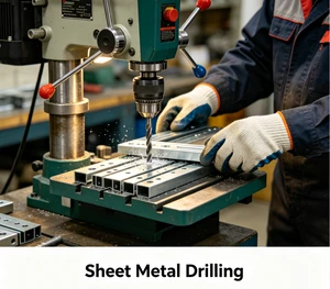 Precision Deep Hole Drilling Service Custom Aluminum Stainless Steel Copper Knurling Drilling Tapping Grinding Honing Services