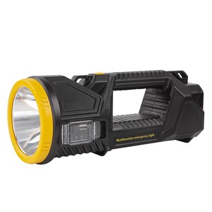 Multifunctional Ultra Bright Adjustable Rotatable Built-In Battery Stainless Steel IP65 Hand Lamp LED Solar Flashlight Garden
