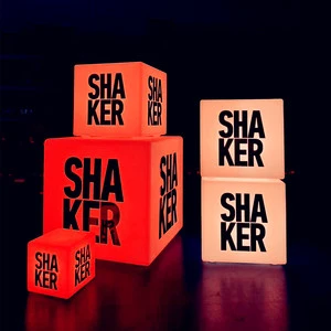 Outdoor Advertising Bespoke Cuboid LED Light Boxes for Campaigns