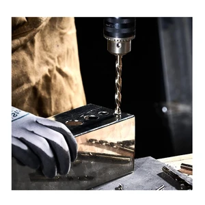 OEM Factory High Quality M2/M35 HSS Straight Shank Twist Drill Bit 5mm for Stainless Steel Fully Ground