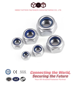 Grade 8.8/10.9 High-strength All Metal Locking Nut, High Temperature Resistant Sturdy Pressure Point Self-locking Nut