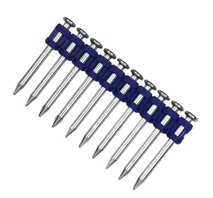 Hot Sale Hardware Fastener Manufacturer Iron Shooting Nails with Blue Flute Zinc Plated