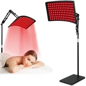Full Body Red Light Therapy Stand Intelligent Timer Control Infrared Panel For Recovery Gift Box Packed