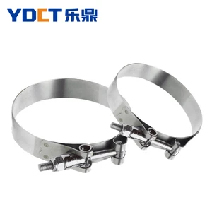 Spring Loaded T-Bolt Clamp for Truck and Industrial Hose