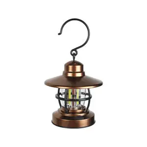 Antique Hanging Lantern with LED Tent Lights Solar Powered Garden Decor Lampara Camping Outdoor Candle Light Candle Lantern