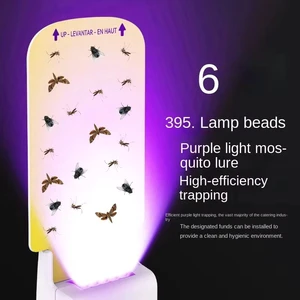 Cross-Border New Style Bug Zapper Flying Insect Trap Sticky UV Black Light Mosquito Killer
