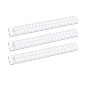 Wireless LED Crystal Cabinet Light USB Charging 0-second Sensor Low-brightness for Bedrooms and Kitchens