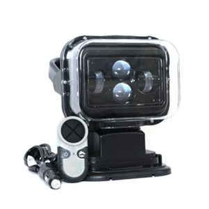 Super Bright Remote Control Search Light Long-range 7inch 60w 12v High Power Led Searchlight