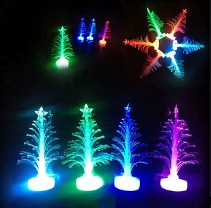 Wholesale Fiber Optic Christmas Tree Colorful LED Light Decoration Light