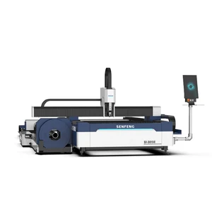 SENFENG New Affordable Model Pipe Integrated Fiber Metal Sheet Laser Cutting Machine 2kw 3kw 4kw 6kw For Steel