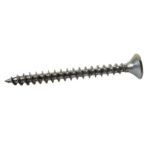 M6 Stainless Steel Chipboard Screw, Pozidrive Drive Full Thread Self-tapping Screws For Structural Wood Projects