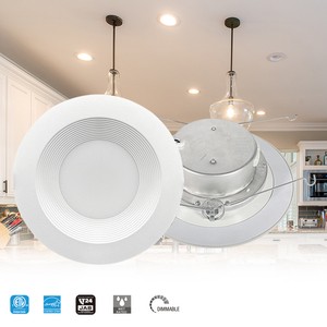 In Stock American 6inch Dimmable Daylight American 11W ETL LED Retrofit Recessed Light Kit LED Downlight