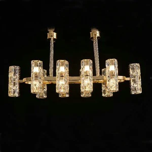 House Chandeliers for Dining Room, 10-Light Pendant Light for Foyer,Entrance and Living Room