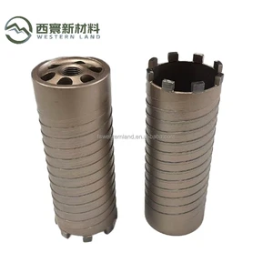 M16 Wall Hole Core Drill Bits for Concrete Masonry Drilling Welded Sintered Segment D55/D60 157mm Length OEM Available