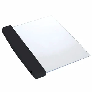 LED Book Light Eye Caring Flat Plate Panel Bookmark Light for Travel Reader Lightweight Family Study Light Reading in Bed