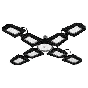 Foldable LED Plant Grow Light, 100-277V AC Sunlight & Red Blue Spectrum, 2835 Chips For Indoor Vegetables, Succulents