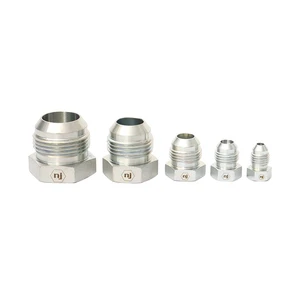 Best Hot Sale Carbon Steel 37 Flare Fitting JIC Hydraulic Fittings Hydraulic Adapter Adapt Male JIC Plug Caps 2408/4J JIC Plug