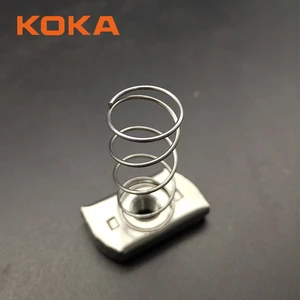Ss304 Ss316 Spring Unistrut Channel Nut