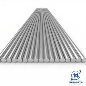 Ultra Hard Molybdenum Bar Round Black Aerospace Fasteners Wear Resistant Smooth Surface Custom Cut 10mm ZEHAO MO-1 Forged